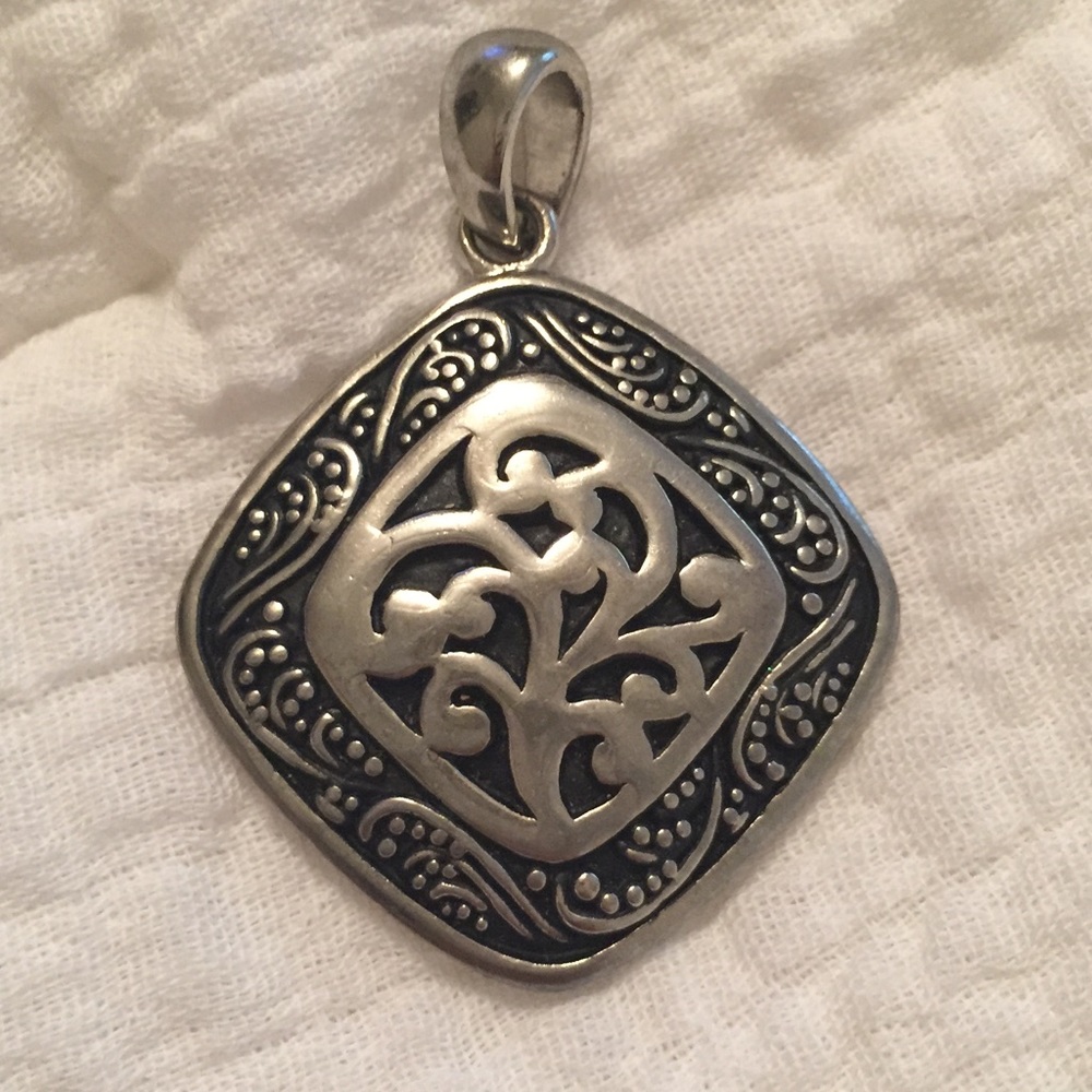 Lia Sophia silver pendant